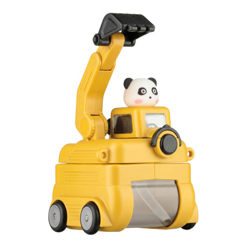 Пляшка для води ARDESTO Excavator 500мл, пластик, жовтий