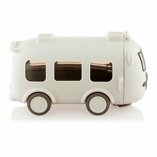 Пляшка для води ARDESTO Bear Bus 500мл, пластик, білий