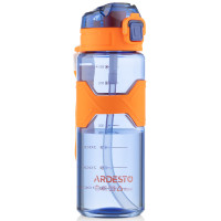 Пляшка для води ARDESTO Fitness 800мл, пластик, синій