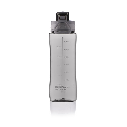 Пляшка для води ARDESTO Purity, 800мл, пластик, сірий