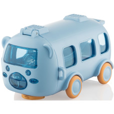 Пляшка для води ARDESTO Bear Bus 500мл, пластик, блакитний