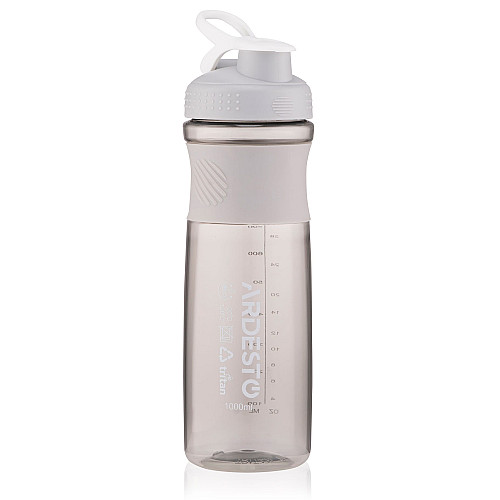 Пляшка для води ARDESTO Smart bottle, 1000мл, тритан, сірий