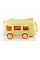 Пляшка для води ARDESTO Bear Bus 500мл, пластик, жовтий