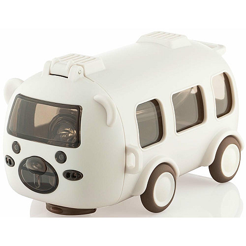 Пляшка для води ARDESTO Bear Bus 500мл, пластик, білий