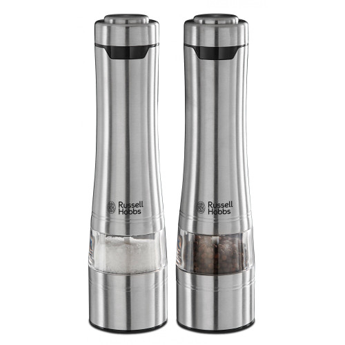 Млини для солі та перцю Russell Hobbs ААх4, керамічні жорна, сталевий