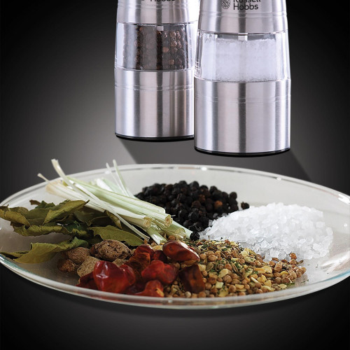 Млини для солі та перцю Russell Hobbs ААх4, керамічні жорна, сталевий