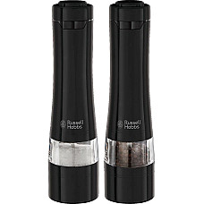 Млини для солі та перцю Russell Hobbs, ААх4, керамічні жорна, чорний
