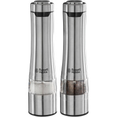 Млини для солі та перцю Russell Hobbs ААх4, керамічні жорна, сталевий