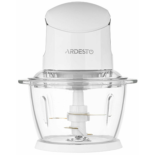 Подрібнювач ARDESTO, 400Вт, чаша-1000мл, скло, корпус-пластик, білий