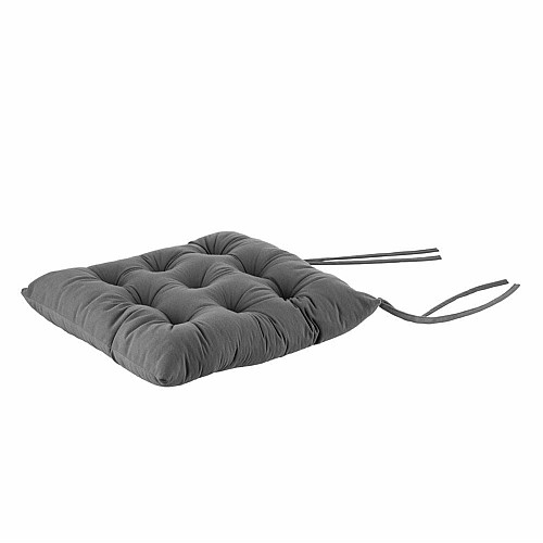 Подушка для стільця ARDESTO Soft 40х40см, 100% поліестер, сірий
