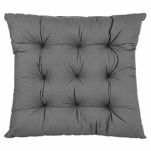 Подушка для стільця ARDESTO Soft 40х40см, 100% поліестер, сірий