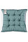 Подушка для стільця ARDESTO Soft 40х40см, 100% поліестер, зелений