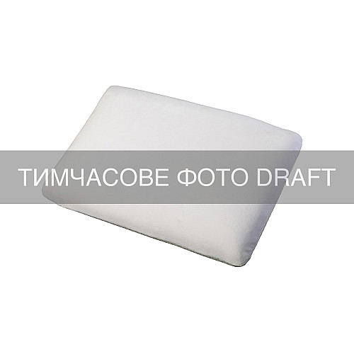 Подушка ортопедична ARDESTO Sleepwell Warm&Cold 60х40см, подрібнена піна меморі, білий