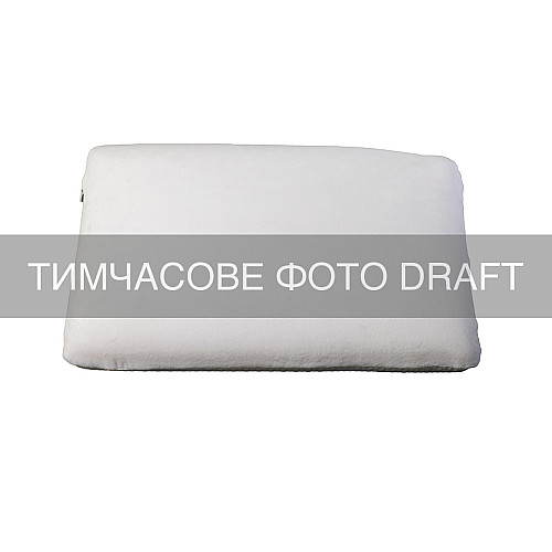 Подушка ортопедична ARDESTO Sleepwell Warm&Cold 60х40см, подрібнена піна меморі, білий