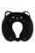 Подушка для шиї ARDESTO Travel Black Cat 30х30см, поліуретанова піна, чорний