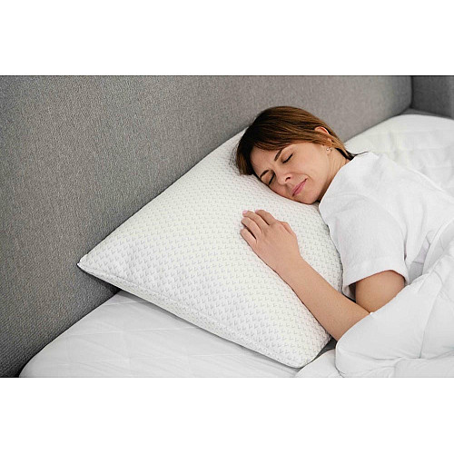 Подушка ортопедическая ARDESTO Sleepwell, 50х70см, прямоугольная, пена мемори, белый