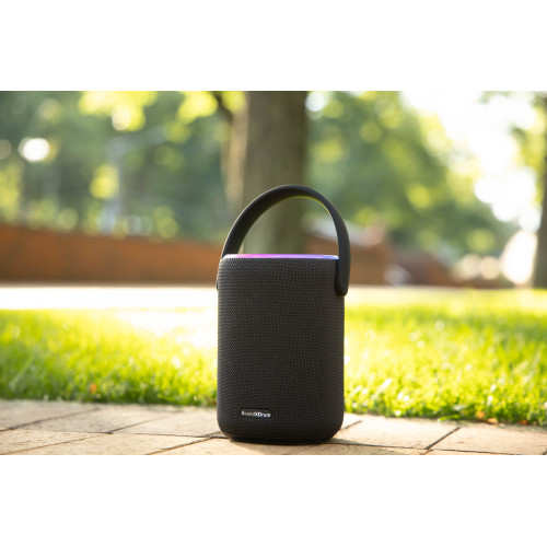 Портативна акустична система 2E SoundXDrum 50Вт, BT 5.3, TWS, RGB, PowerBank, IPX7, Чорний
