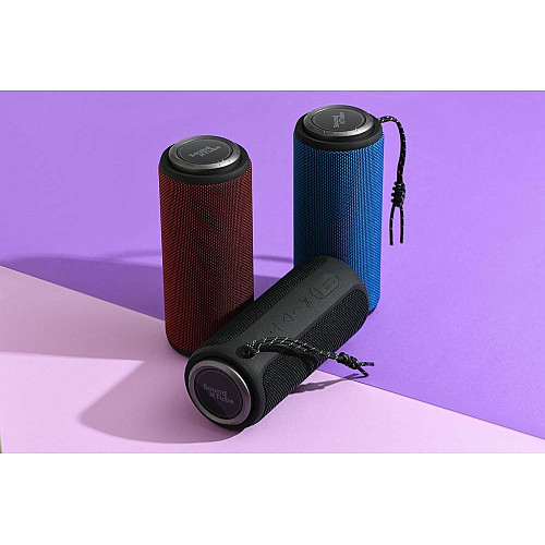 Акустична система 2E SoundXTube TWS, MP3, Wireless, Waterproof Blue