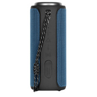 Акустична система 2E SoundXTube TWS, MP3, Wireless, Waterproof Blue