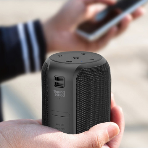 Портативна акустична система 2E SoundXPod 15Вт, BT 5.3, TWS, IPX6, Чорний