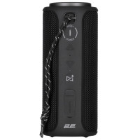 Акустична система 2E SoundXTube2 TWS, MP3, Wireless, Waterproof Black