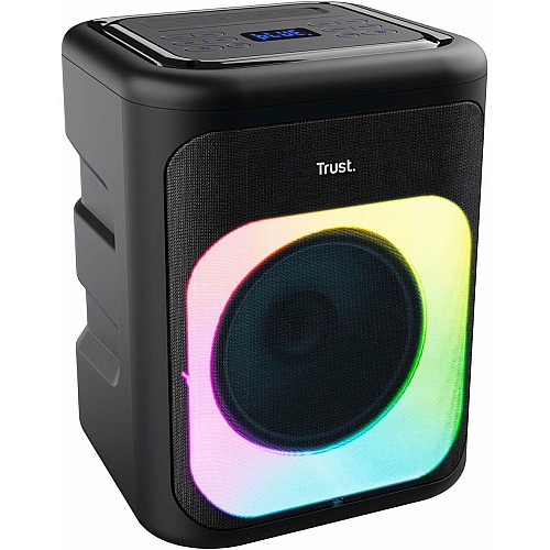 Портативная акустическая система Trust Azura 50Вт, 1.0, ВТ 5.2, TWS, MP3, IPX4, RGB, Черный