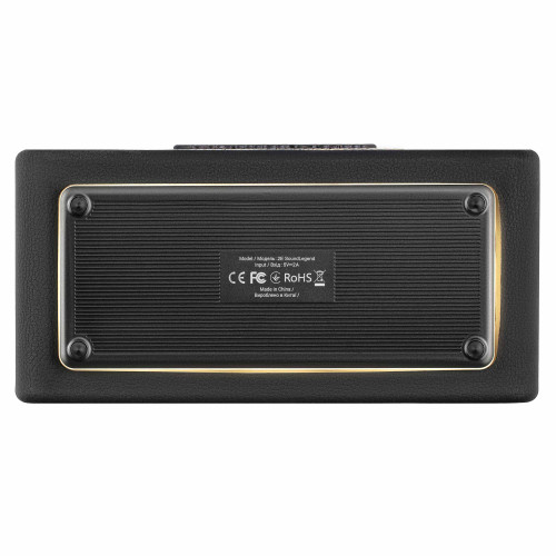 Портативна акустична система 2E SoundLegend 80Вт, BT 5.3, TWS, FLAC, MP3, WAV, EQ, PowerBank, IPX6, RGB, Чорний