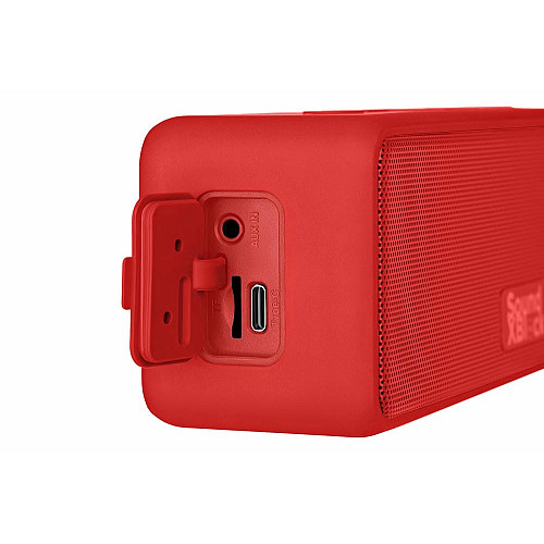 Акустична система 2E SoundXBlock TWS, MP3, Wireless, Waterproof Red