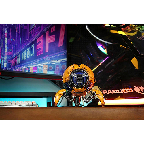 Акустична система Gravastar Mars Pro 2 Battle-Worn, Zinc Alloy body, BT/3.5мм, 20ВТ, жовтий