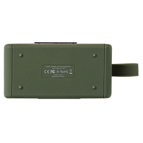 Портативна акустична система 2E SoundLegend Mini 40Вт, BT 5.3, TWS, FLAC, MP3, WAV, EQ, PowerBank, IPX6, Зелений