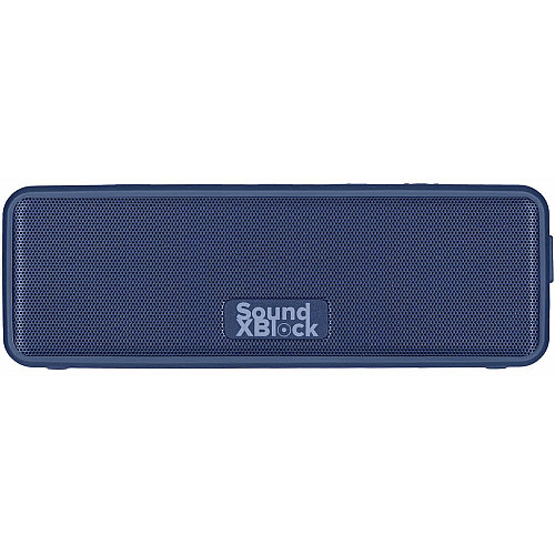 Акустична система 2E SoundXBlock TWS, MP3, Wireless, Waterproof Blue