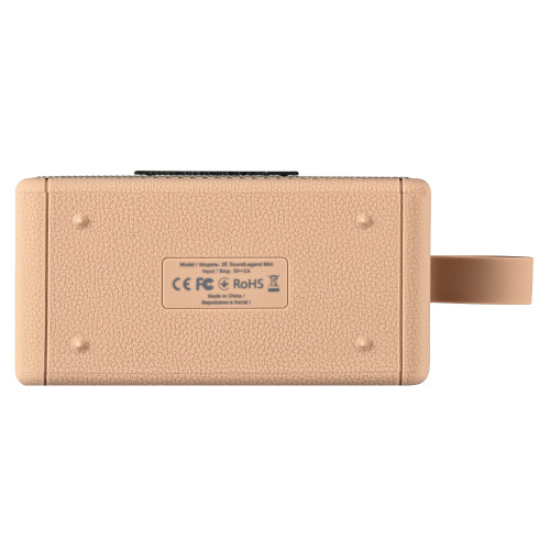Портативна акустична система 2E SoundLegend Mini 40Вт, BT 5.3, TWS, FLAC, MP3, WAV, EQ, PowerBank, IPX6, Коричневий