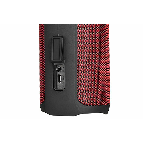 Акустична система 2E SoundXTube Plus TWS, MP3, Wireless, Waterproof Red