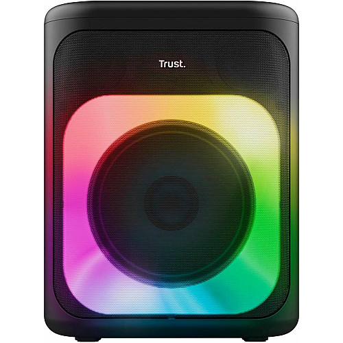 Портативная акустическая система Trust Azura 50Вт, 1.0, ВТ 5.2, TWS, MP3, IPX4, RGB, Черный