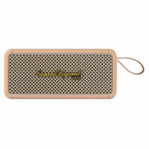 Портативна акустична система 2E SoundLegend Mini 40Вт, BT 5.3, TWS, FLAC, MP3, WAV, EQ, PowerBank, IPX6, Коричневий