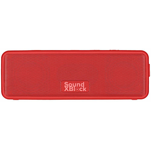 Акустична система 2E SoundXBlock TWS, MP3, Wireless, Waterproof Red
