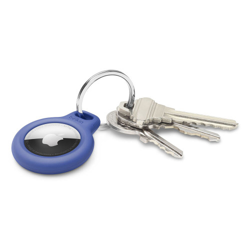 Тримач Belkin Secure Holder with Key Ring AirTag, синій