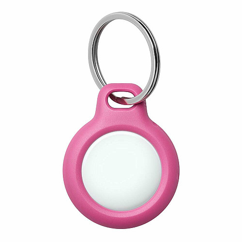 Держатель Belkin Secure Holder with Key Ring AirTag, розовый
