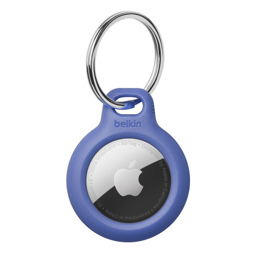 Тримач Belkin Secure Holder with Key Ring AirTag, синій