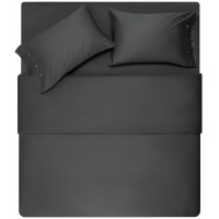 Простыня ARDESTO Mix&Match Premium, 240x260см, 100% хлопок, сатин, серый