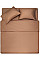 Простыня ARDESTO Mix&Match, 180х240см, 100% хлопок, сатин, коричневый