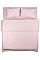 Простыня ARDESTO Mix&Match, 240х260см, 100% хлопок, сатин, розовый светлый
