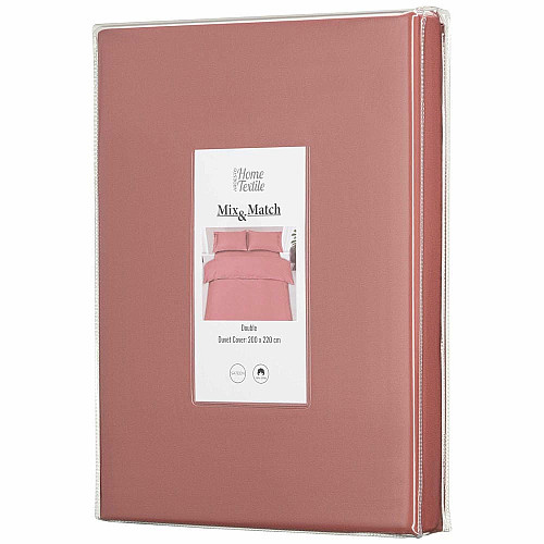 Пододеяло ARDESTO Mix&Match, 200х220см, 100% хлопок, сатин, коричневый светлый