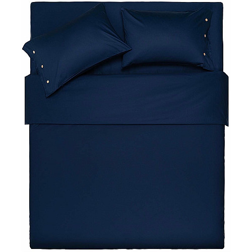 Простирадло ARDESTO Mix&Match, 240x260см, 100% бавовна, сатин, синій