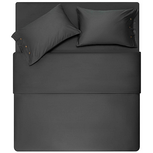 Підковдра ARDESTO Mix&Match Premium, 160х220см, 100% бавовна, сатин, сірий