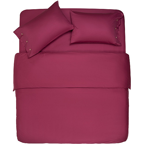 Підковдра ARDESTO Mix&Match, 160х220см, 100% бавовна, сатин, бордовий