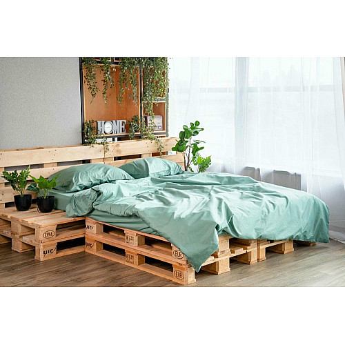 Підковдра ARDESTO Mix&Match, 160х220см, 100% бавовна, сатин, зелений