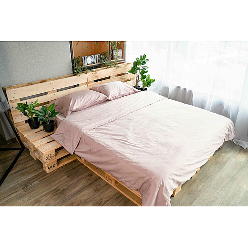 Підковдра ARDESTO Mix&Match, 200х220см, 100% бавовна, сатин, рожевий світлий