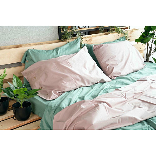 Підковдра ARDESTO Mix&Match, 160х220см, 100% бавовна, сатин, зелений