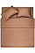 Простирадло ARDESTO Mix&Match, 240x260см, 100% бавовна, сатин, коричневий
